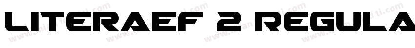 LiteraEF 2 Regular字体转换